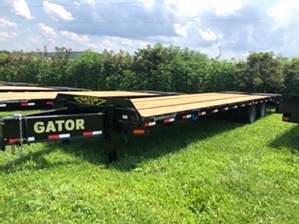 Equipment Trailer 30ft For Sale  Equipment Trailer 30ft For Sale. Pintle with big ramps 