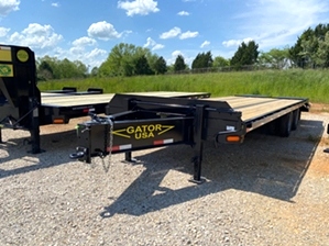 Equipment Trailer 25 flat bed By Gator  Equipment Trailer 25 flat bed By Gator. 10,000 pound dexter dual tandem axles, 14in extreme duty I-Beam main frame. 