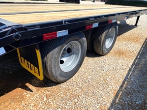 Equipment Trailer 25 flat bed By Gator