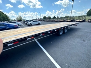 Hydraulic Dovetail Trailer 8k axles 25+10 For Sale