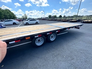 Hydraulic Dovetail Trailer 8k axles 25+10 For Sale