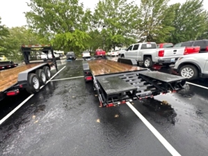 18+4 15k wide ramp equipment trailer for sale
