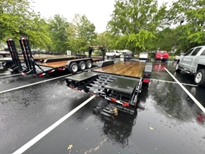 18+4 15k wide ramp equipment trailer for sale